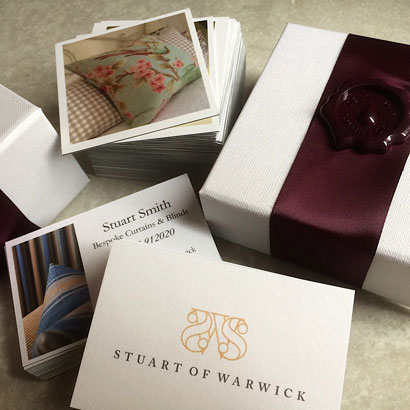 Stuart of Warwick curtain maker