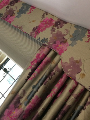 Handmade Curtains and Pelmets